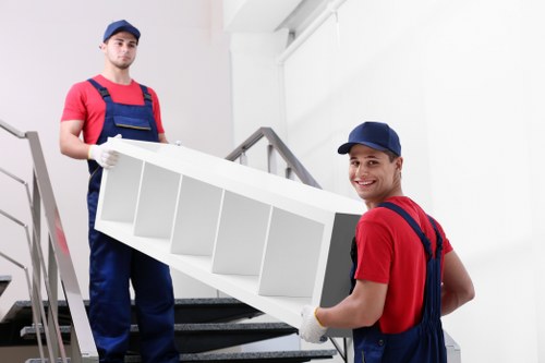 Organised filing boxes for document storage in Pettswood